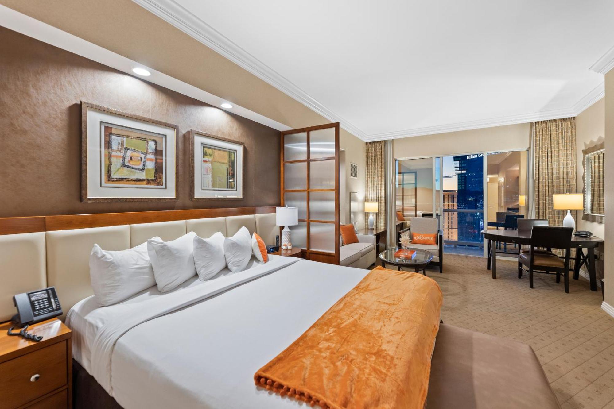 Lucky Gem Penthouse & Luxury Suites At Signature Resort, Balcony Strip View 2605 ラスベガス エクステリア 写真